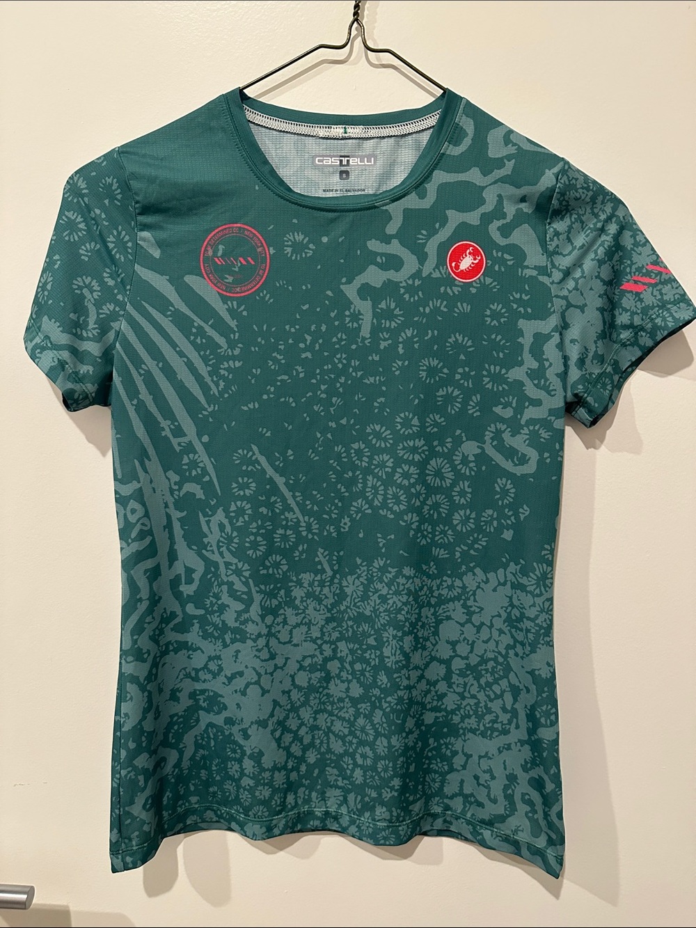 CASTELLI x TBD Bicycle Running Tech Tee Shirt Women’s S